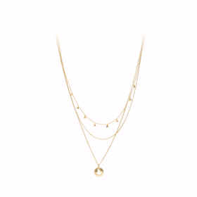 Náhrdelník Fine Charm Bird Gold