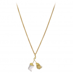 Náhrdelník Exclusive Long Stone Mineral Gold