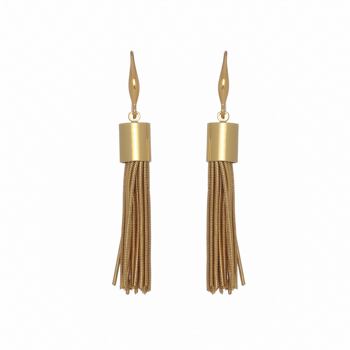 Náušnice Stripe Hook Gold Náušnice Stripe Hook Gold