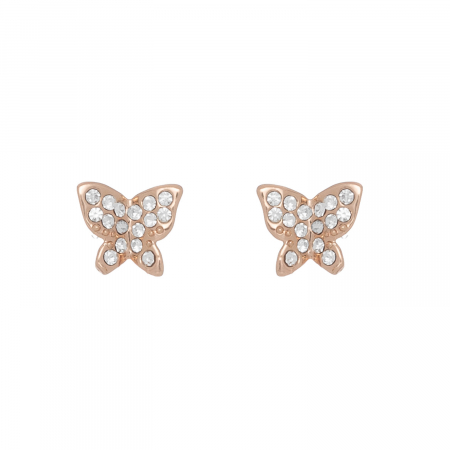 Náušnice Butterfly Mini Rosegold