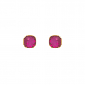 Náušnice Fuchsia Stone
