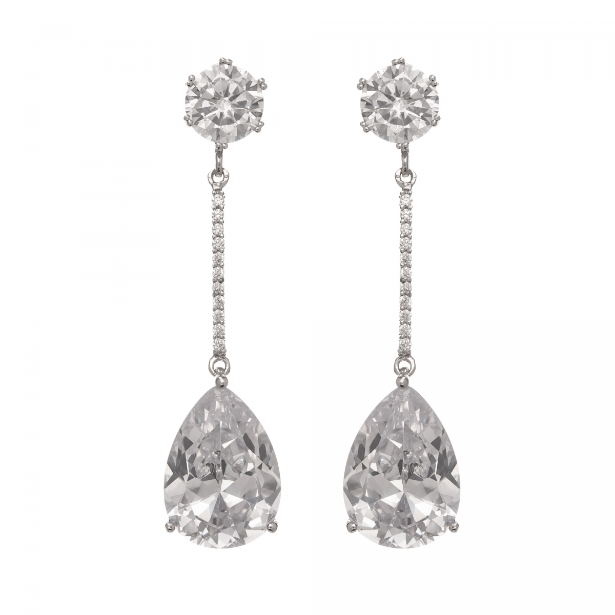 Náušnice Zoe Zircon Silver Náušnice Zoe Zircon Silver