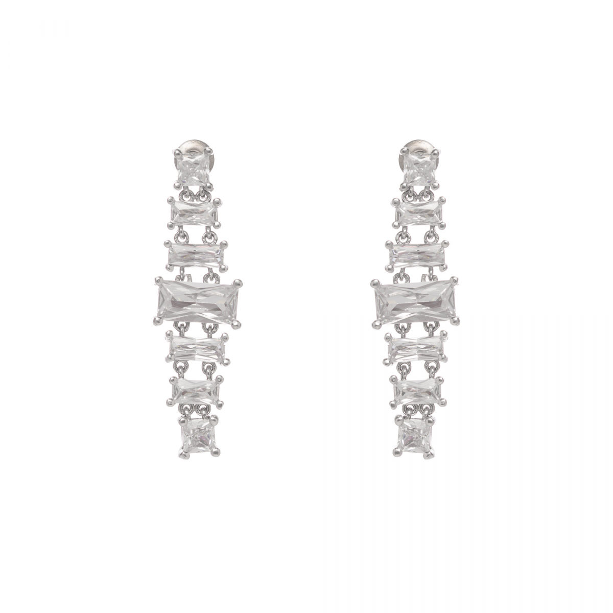 Náušnice Laura Zircon Silver Náušnice Laura Zircon Silver