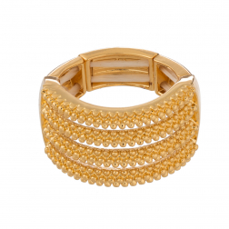 Prsteň Simply Gold Elastic