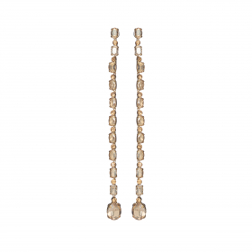 Náušnice Lena Fine Exclusive Elegance Gold Shadows  Crystals Gold