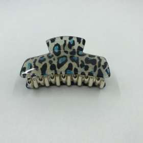 Štipec Leopard Pattern Blue 7,3cm